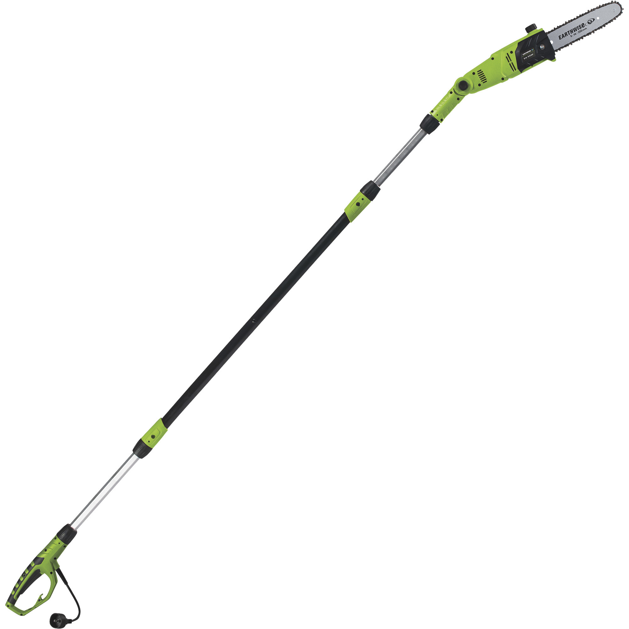 Earthwise Corded Electric Pole Chainsaw, 8in., 6.5 Amp, 120 Volt, Model# PS44008